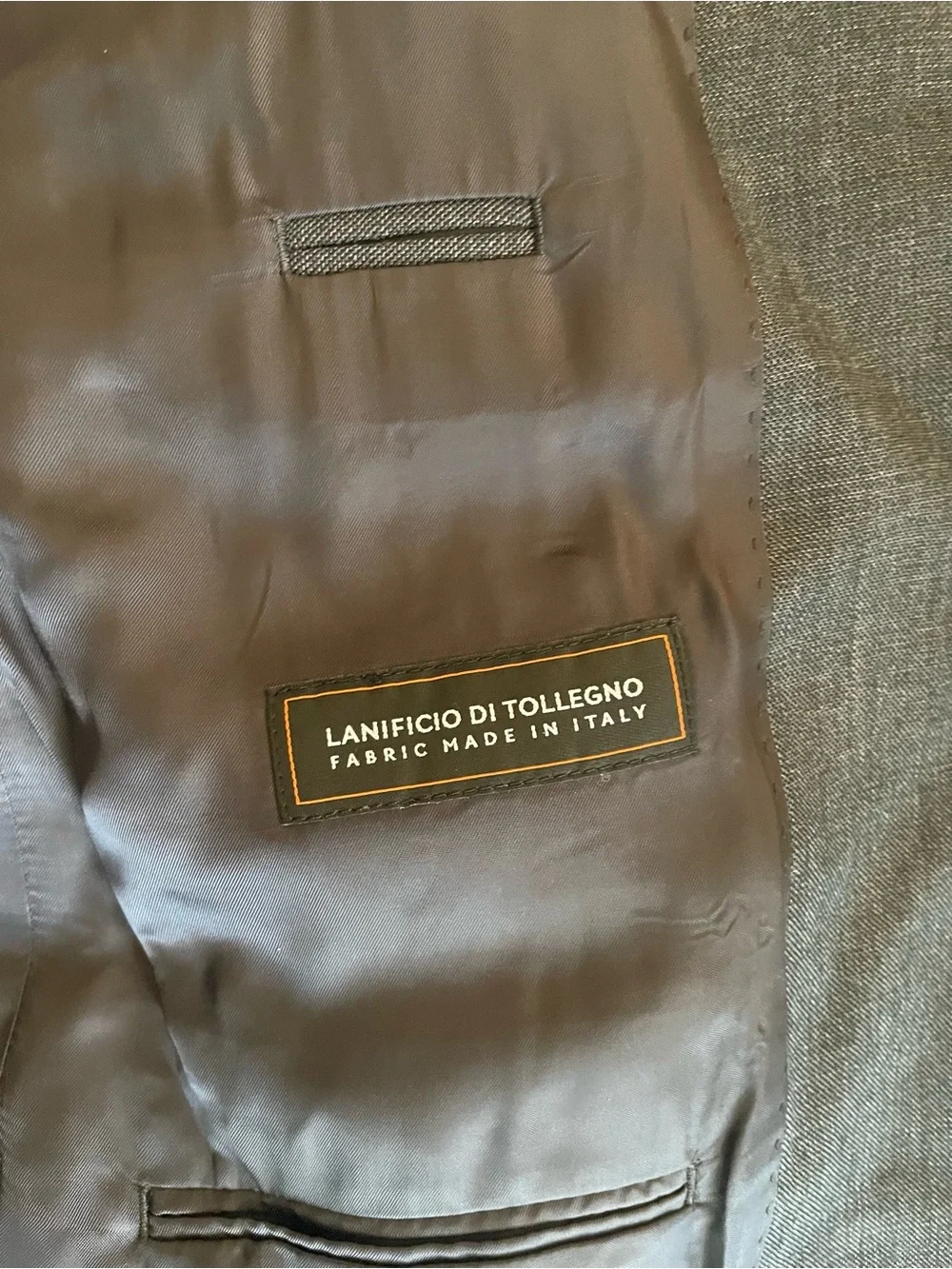 J. CREW Ludlow Slim-fit suit jacket in Italian wool Charcoal NWD 42 R $550 BZ634